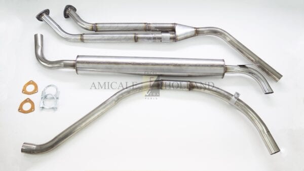 Exhaustsystem F 6 in stainless Steel
