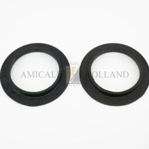 Set (2) rubber inssulators (between front springs and chassis)