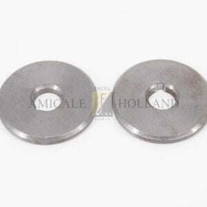 Set (2) steel discs steering arm joint (FV/HK/Exc  PAS)