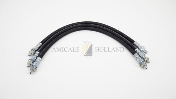 Set (3) brake hoses Facel II  (both sides outside thread)