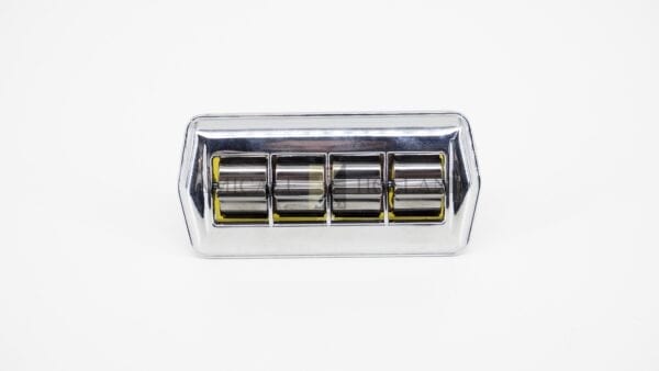 Switch (electric windows) on door panel Exc (4 buttons), alternative, chrome plated