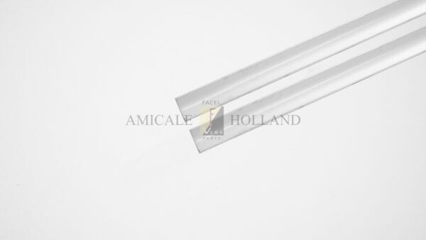 Jeu (2) enjoliveurs en inox, bas caisse Facel II