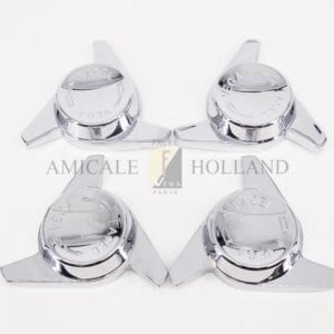 Set (4) knock-off spinners (wire wheels) FV/HK/ Facel II