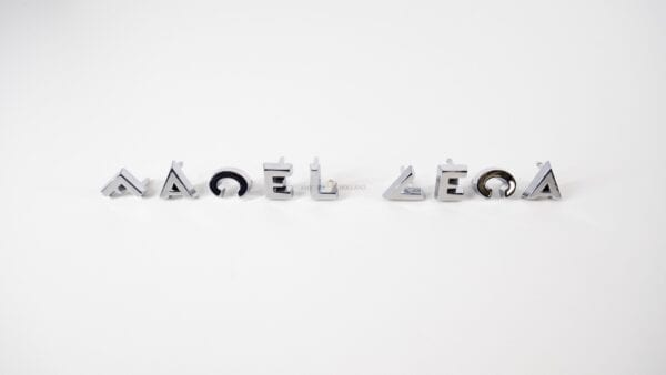 Letterset "F A C E L  V E G A"