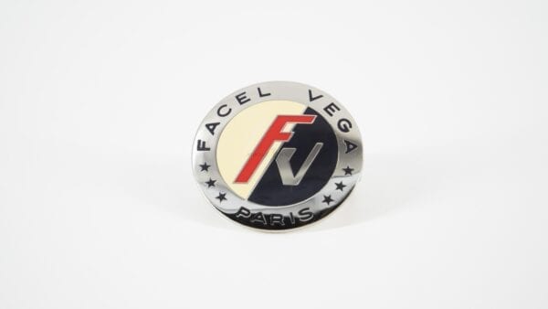 Ecusson rond Facel Vega (Facel II/III volant, coffre)