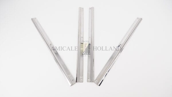 Set (4) profiles in stainless for sun visors FVS type