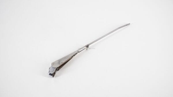 Wiper arm adjustable left hand crank, 5mm bayonet fitting, stainless