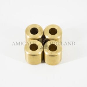 Set (4) rollers (brass) (bonnet hinges Facel II)