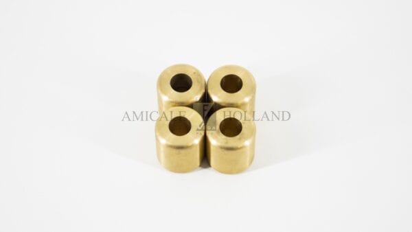 Set (4) rollers (brass) (bonnet hinges Facel II)