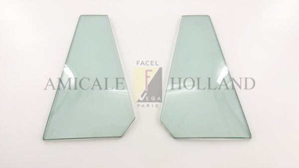Set (2) front door quarter glass EX1, tinted