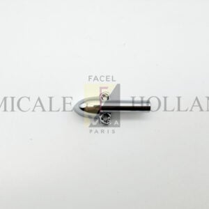 Sun visor hinge (8 cyl) casted replica, chrome plated