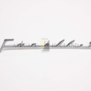 Script 'Facellia"  chrome plated  set