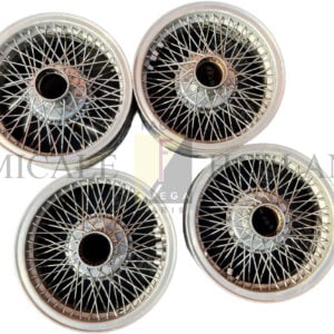 Set (4x) RW-3710 Borrani wheels, original Facel. The wheels are in original condition.