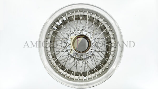 Set (4x) RW-3710 Borrani velgen, origineel Facel. De velgen zijn in originele staat. - Afbeelding 2