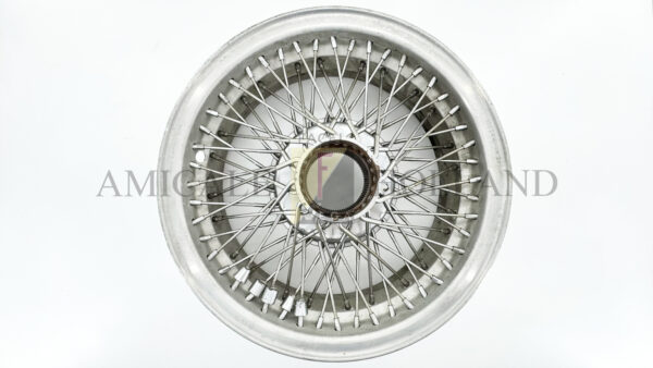 Set (4x) RW-3710 Borrani velgen, origineel Facel. De velgen zijn in originele staat. - Afbeelding 5