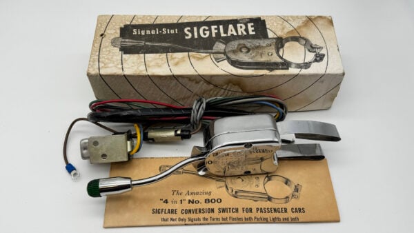Sigflare 800-C 6V turn signal switch (NOS)