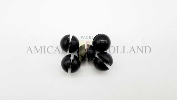 Set of 5 heater control knobs for Facel II (used)