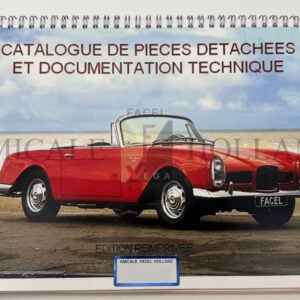 Onderdelencatalogus Facellia Facel 3