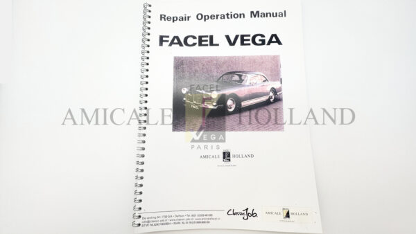 Repair operation manual FV-1